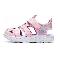 Skechers Non-slip Lightweight Children's Sandals Light Pink Kids' Розовый, 37