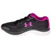 Женские кроссовки спортивные тканевые черные Under Armour 38