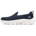 Skechers WOMEN'S GO WALK Breathable Lightweight Cushioning Coverage Low-Top Casual Shoes Women's Blue Синий, 36
