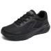 Skechers Relaxed Fit Breathable Low-Top Casual Shoes Men's Black Черный, 39.5