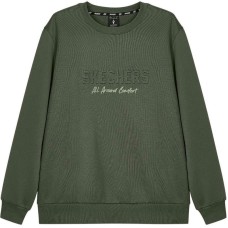 Skechers Sports Alliance Series Sweatshirt Men Dark Ink Green Dark Ink Green, S