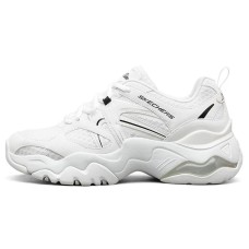 Skechers D'Lites 3.0 Air Low Top Running Shoes White/Black Women's 38.5