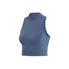 Adidas Sleeveless Sports Shirts Women's Blue Синий, S