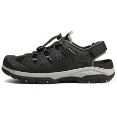 Skechers Non-slip Breathable And Wear-resistant River Trekking Shoes Men's Black Черный, 41