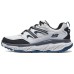 Skechers Relaxed Fit D'Lux Journey M Breathable Lightweight Low-Top Casual Shoes Men's White Gray Loose Fit White gray, 42