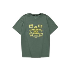 Skechers Wilderness Outdoor Collection Sorona T Shirt Women's Agave Green Orchid Green/035Z, 2XL