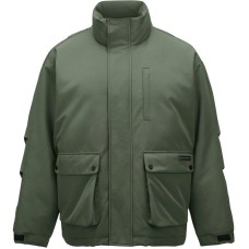 Skechers Sports Alliance Series Down Jacket Men's Honeysuckle Green Lavender Green, L