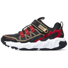 Skechers Cushioning Lightweight Low-Top Kids' Running Shoes Black Red Teenagers Красно-черный, 27.5