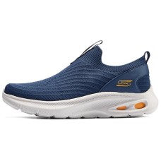 Skechers Durable Breathable Low-Top Casual Shoes Men's Marine Blue Синий, 40