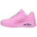 Skechers Uno - Stand On Air Cushioning Anti-Slip And Wear-Resistant Low-Top Casual Shoes Women's Pink 37