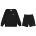 Skechers Kids Casual Sportswear Carbon Black 0018, 150, Sweatshirt+Shorts