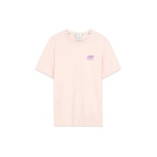 Skechers Colorful T Shirt Unisex Gray Pink Gray Pink, L