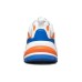 Skechers Stamina V2 Cushioning Anti-Slip Wear-Resistant Breathability Low-Top Chunky Sneakers Men's White Orange Blue 39.5