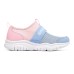 Skechers Go Fle Slip Resistant Cushioning Abrasion Resistant Low Top Kids Lifestyle Shoes Pink Blue Teenagers 31