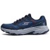 Skechers Cushioning Breathable Low-Top Running Shoes Men's Marine Blue Синий, 41