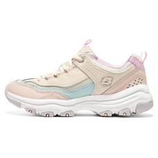 Skechers I Conik Anti Slip Wear Resistant Low Top Chunky Sneakers Women's Beige 36