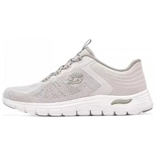 Skechers Arch Fit Anti-Slip Wear-Resistant Low-Top Casual Shoes Women's Ecru 36.5