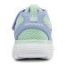 Skechers Go Run 400 V2 Slip Resistant Cushioning Abrasion Resistant Low Top Kids' Running Shoes Blue Green Teenagers 27.5