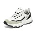 Skechers Arch Fit D'Lites 'White Black Beige' Women's 39