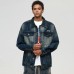 Jeep Denim Jacket Unisex Nano Blue Nano Blue, M