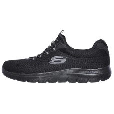 Skechers Summits Collection Casual Shoes Men Low Top Pure Black 43