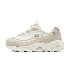 Skechers DLITES Cushioning Anti-Slip Wear-Resistant Breathable Coverage Warm Low-Top Chunky Sneakers Women's Ecru Бежевый, 37