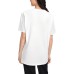 Skechers Sports Alliance Series T Shirt Unisex Marshmallow White Белый, XS
