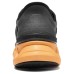 Skechers Sport Cushioned Slip-Resistant Low-Top Casual Running Shoes Men's Charcoal Gray Charcoal Gray/Orange, 42.5