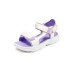 Skechers Cushioning Wear-Resistant Children's Sandals White Purple Kids' Белый Фиолетовый, 27.5
