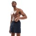 Pull&Bear textured swimshort with pocket in navy Синий, M