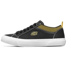 Skechers V'Lites 2 Low Top Sneakers Black/Yellow Women's 35