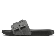 Skechers Side Lines Quiet Slip Resistant Abrasion Resistant Slide Slippers Men's Charcoal 43