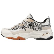 Skechers D'lites 4.0 Natural Habitat Kadn Beyaz Sneakers 'Beige Brown White' Women's 37