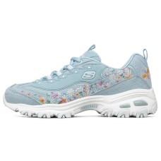 Skechers D'Lites 1.0 Low TopRunning Shoes Blue Women's 36