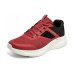 Skechers Skech-Lite Pro Anti-Slip Wear-Resistant Low-Top Running Shoes Men's Black Red 42.5