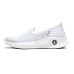 Skechers Cushioned Wear-Resistant Breathable Low-Top Casual Shoes Women's White White blue, 37