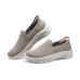 Skechers Slip Ins Slip-Ins Technology Breathable Lightweight Low-Top Casual Shoes Women's Gray White Серый Белый, 35.5