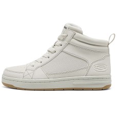 Skechers Wear-Resistant High-Top Kids' Running Shoes White Kids' Бежевый, 32