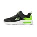 Skechers Cushioning Wear-Resistant Low-Top Kids' Running Shoes Black Green Kids' Черно-зеленый, 28.5