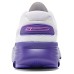 Skechers WOMEN'S GO Series Wear-Resistant Low-Top Running Shoes Women's White Purple Белый Фиолетовый, 35
