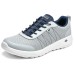 Skechers GO WALK Anti-Slip And Wear-Resistant Breathable Low-Top Casual Shoes Men's Gray GRAY/NAVY, 41