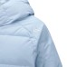Skechers Basic Sports Series Down Jacket Women's Light Gray Blue светло-серо-голубой, S