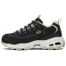 Skechers D'Lites 1.0 Fashion Running Shoes Black/Grey/Brown Women's 35