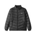 Skechers Water-Resistant Windproof Wear-Resistant Warm Windbreaker Jacket Women's Carbon Black Carbon Black-0018, M