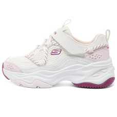 Skechers Kids' Casual Shoes Grade School белый/светло-розовый, 38