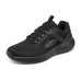 Skechers BOUNDER 2.0 Cushioning Low-Top Casual Shoes Men's Black Черный, 43