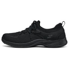 Skechers Sport Cushioning Breathable Low-Top Casual Shoes Women's Black Черный, 35