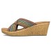 Skechers Cali Beverlee Rubber Sole Odor-Resistant Slide Slippers Women's Coffee Color 36