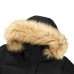 Skechers Down Jackets Women's Charcoal Black Черный, XL