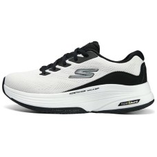 Skechers Cushioning Anti-Slip And Wear-Resistant Low-Top Casual Shoes Men's White Black Черно-белый, 41